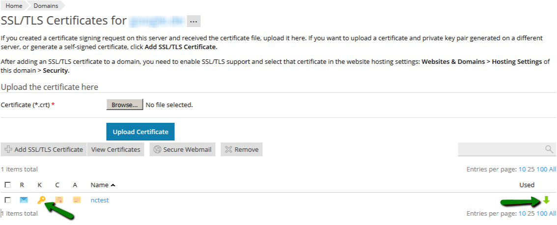 Generate a self-signed certificate from an existing private key and csr
